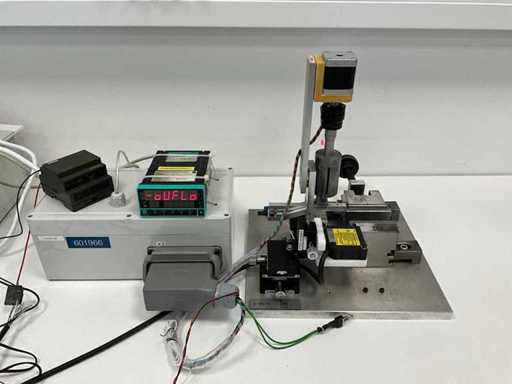 BURSTER - 9180 - Stazione di prova e misura basata su laser con misurazione della forza e registrazione di precisione