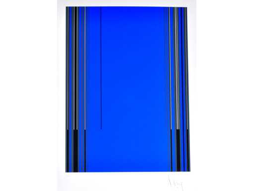 Luc Peire - Abstrait géométrique - sérigraphie - 1/130