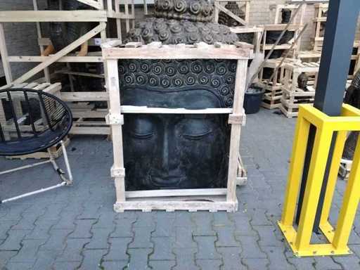 Boeddha gezicht muur