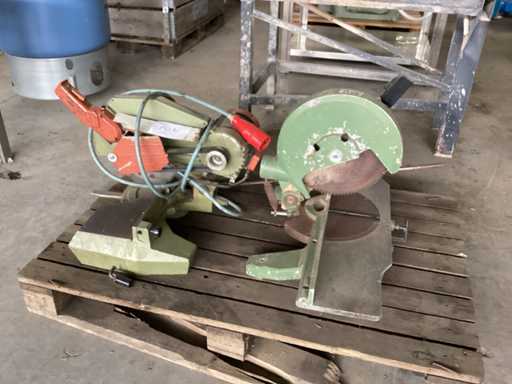 Wood cut-off saws (2x)