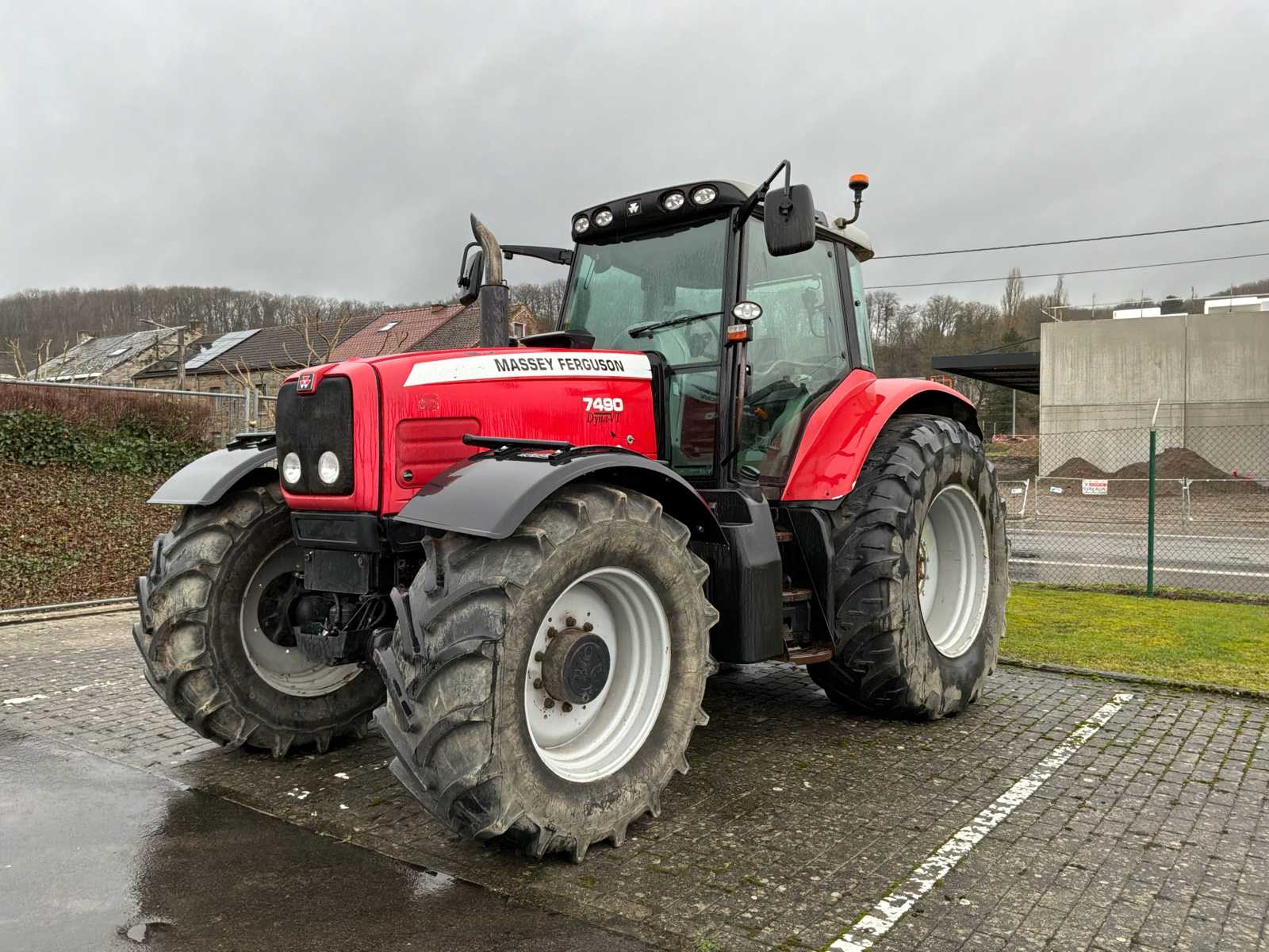 2005 Massey Fergusson YC version Y35 MF7490 4WD farm tractor
