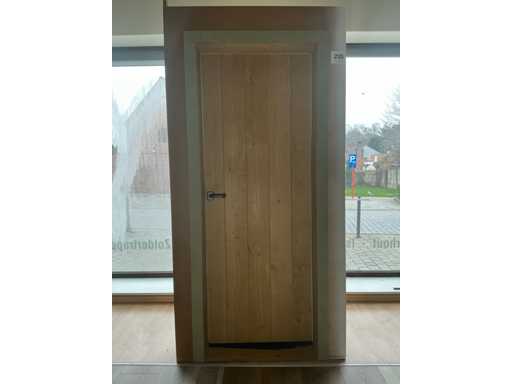 Porta interna in quercia massiccio