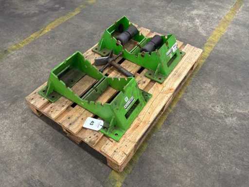 INDU-TOOLS Pipe Roller Stand