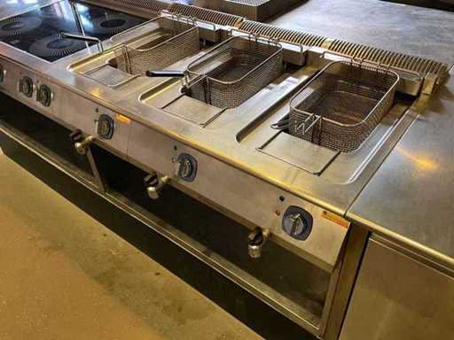 Electrolux - Elektrische Friteuse (3x12 Liter) (C)