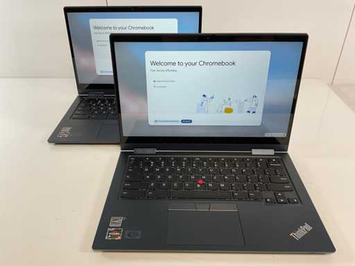 Lenovo ThinkPad C13 Yoga Gen 1 13.3", AMD Ryzen 5, 8 GB RAM, 128 GB SSD ChromeBooks (2x)