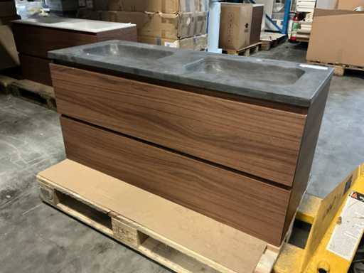 Rhino Lavabo Badmeubel (120x46x60 cm)