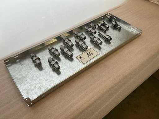 Ampliación y mandrillas de pinchos del surtido SCHUNK HSK 32