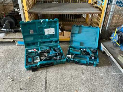 Makita snoerloze schroevendraaier (2x)