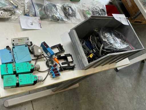 Batch of various inductive sensors
