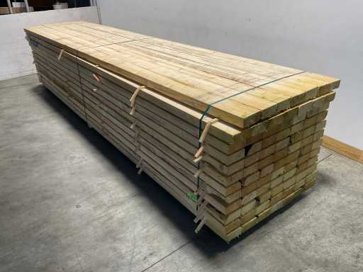 Trave di abete 500x13,2x6,6 cm (25x)
