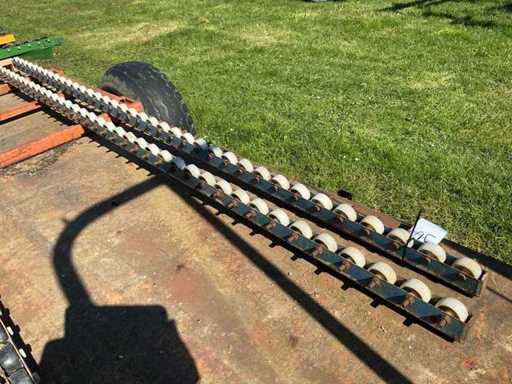 Roller conveyor (2x)