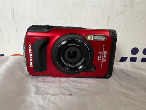 OM SYSTEM TG-7 - Compact camera - Red
