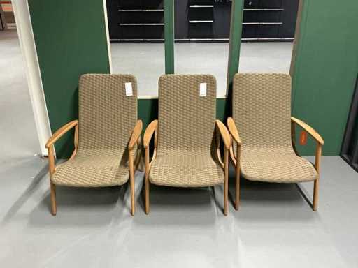 Chaise de jardin Exotan Stony (3x)