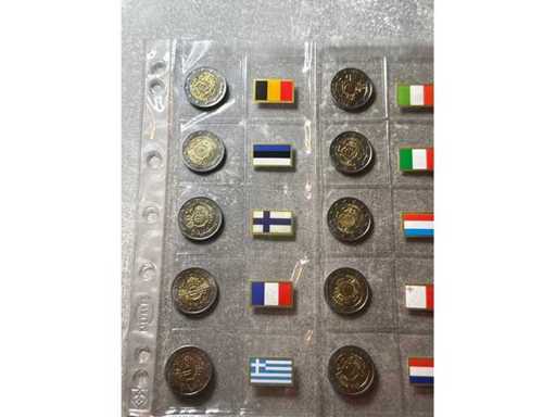 10x 2€ 10 Years of Euro Cash 2012