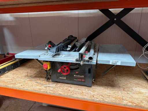 Scie table UV Einhell TKS 250 avec guides et tables d’appoint