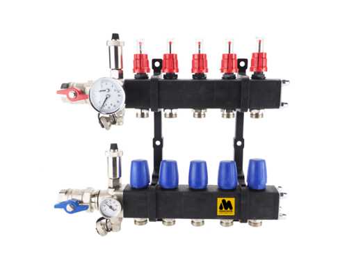 Distribuitor de încălzire prin pardoseală Magnum Open LT (5x)