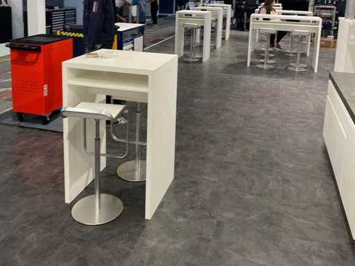 Brückentisch / Stehtisch 70cm breit für 2 Barhocker