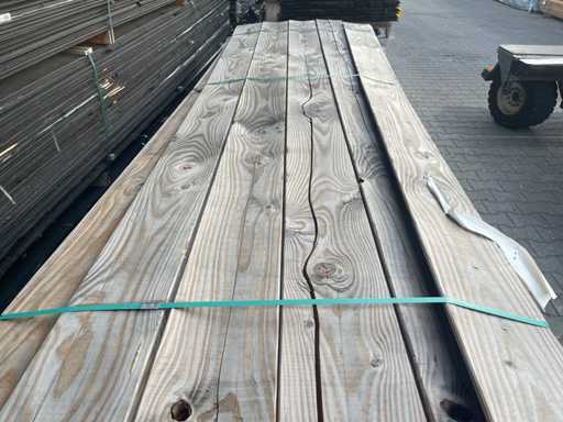 Reducere Douglas/tambur din lemn 3000x185x18mm (85x)