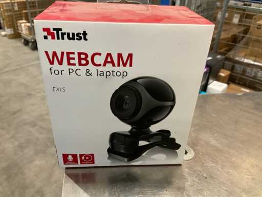 Trust Exis Webcams met ingebouwde microfoon (60x)