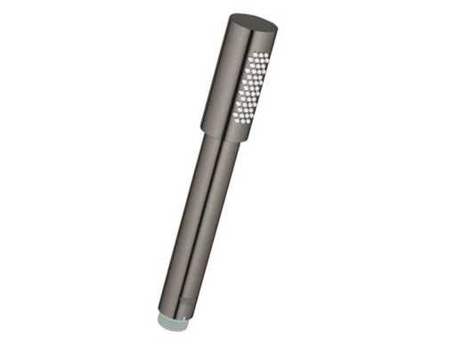 Bâton de douche manuelle Grohe Sena chromé noir