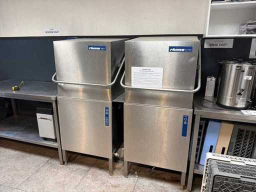 Rhima WD 7 & WD-PRM 7 profesjonalne zmywarki przepuszczane – zestaw