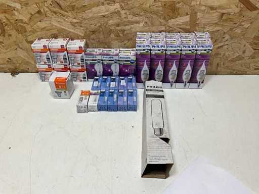 Philips/Osram Partij diverse lichtbronnen (33x)