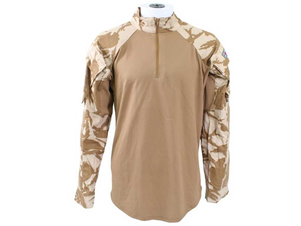 Chemises de combat de l’armée britannique UBAC coolmax desert dpm (3x)