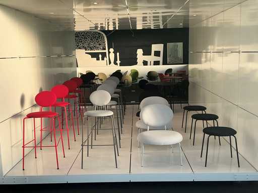 Excess stock, showroom models of chairs and office furniture