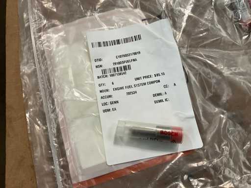 Bosch Engine fuel system component (6x)