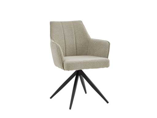 Colenis – Sophie Esssessel – Set von 4 – Beige – Bouclé-Stoff – Mit Armlehne