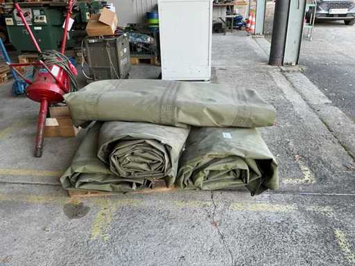 Gemengde lading zeilen voor vrachtwagentrailers (4x)