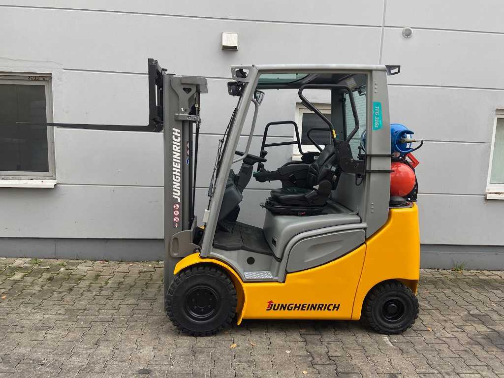 2018 Jungheinrich TFG316s EVO - Triplex 1.600kg Stivuitor cu gaz