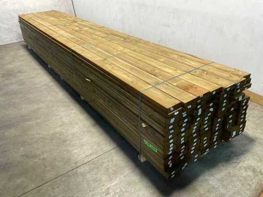 Douglas piallato a reta 600x14,5x4,5 cm (25x)