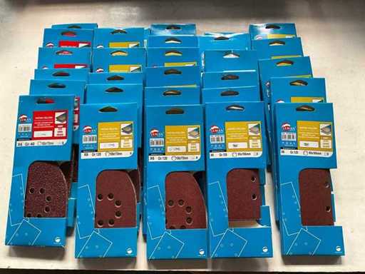 Papier de verre multipacks Leman Divers (29x)