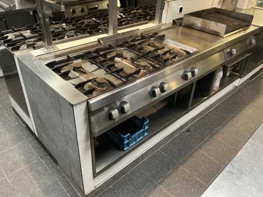 Zanussi - 6-pits gasfornuis