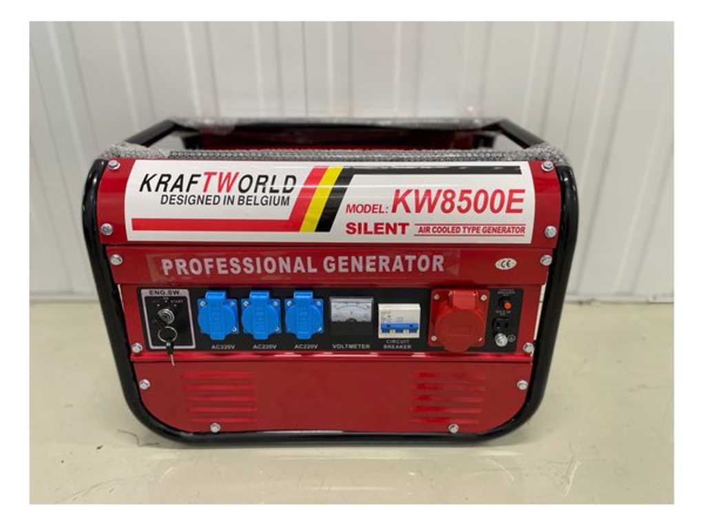 Generatore di corrente a benzina Kraftworld KW8500 2kVa
