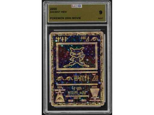 UCG 9 2000 Ancient Mew Movie Promo Graded Pokémon card