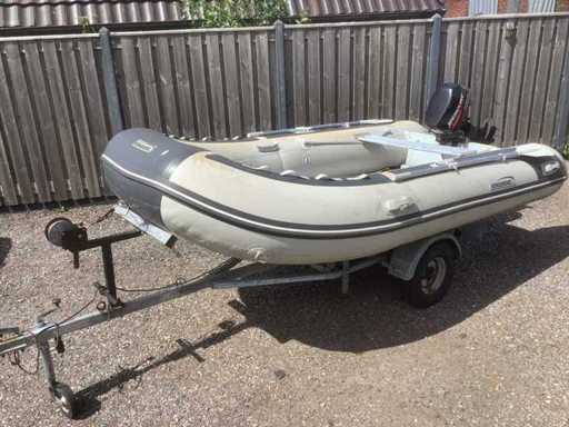 Nimarine Inflatable boat with 5hp Mercury outboard engine