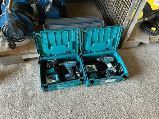 Makita snoerloze schroevendraaier (2x)