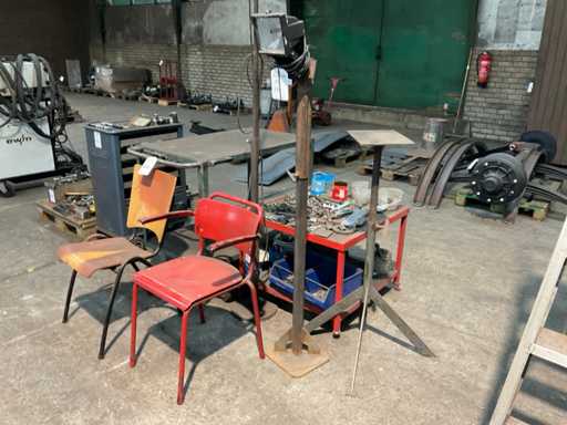 Série de divers inventaires d’atelier