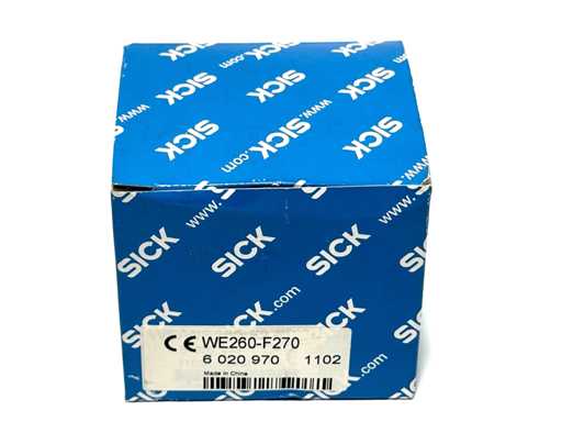 SICK - WE260-F270 - Sensor