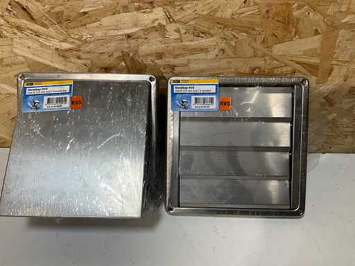 Starx RVS gevalkappen (7x)