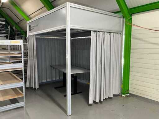 Doar cabina standard de lumină cu mai multe lumini walk-in