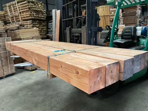 Douglas planed garden post 300x20x20 cm (5x)