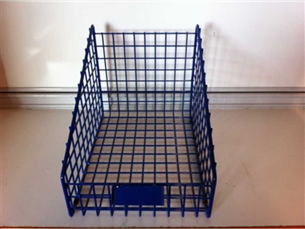 30 x Storage baskets type 37 350 x 250 x250 mm, blue, second-hand