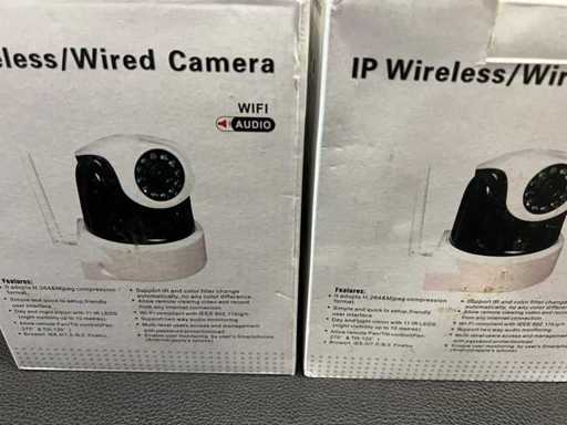 Bezprzewodowa kamera bezpieczeństwa IP (2x)