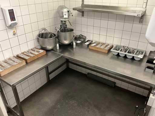 Werktafel hoekopstelling