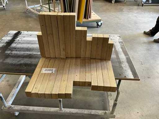 14 ajutoare, multiplexuri CNC frezate de dimensiuni diferite