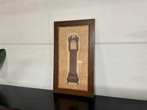 Dipingere un orologio alto musicale