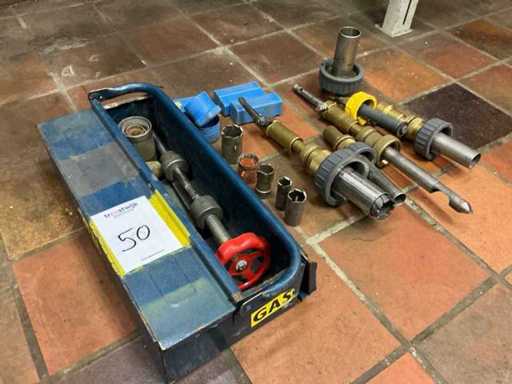 Set de foraj pentru conducte de gaz